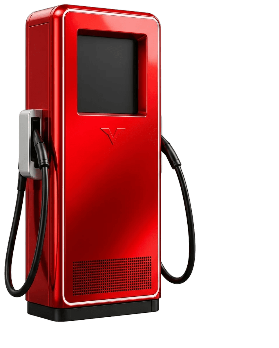 Red Volatus Core 300 dual-port DC fast charger